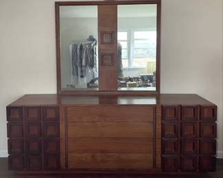 bedroom set from "Pueblo" line by Lane Furniture