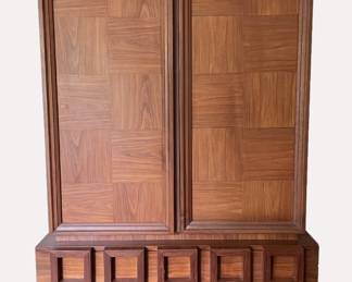 bedroom set from "Pueblo" line by Lane Furniture
