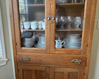 Oak China Cabinet