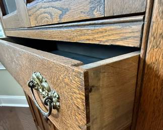 Oak China Cabinet