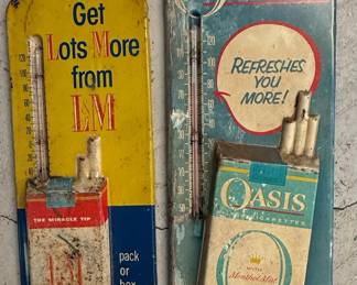 L&M & Oasis Cigarette Thermometers