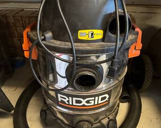 RIDGID 10 Gallon Stainless Steel Wet/Dry Vacuum