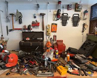 Assorted Hand and Power Tools