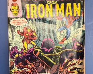 Marvel Comics Spider-Man and Iron Man "Marvel Team-Up" #110