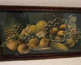 Vintage Still Life Fruit Print