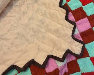 Vintage Diamond Patchwork Quilt Style