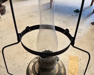 Vintage Rayo Style Oil Lamp