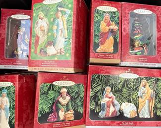 Hallmark Keepsake Blessed Nativity Collection Ornaments