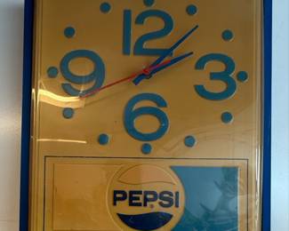 Grimm Industries Pepsi-Cola Lighted Clock