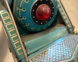 Tin Litho "International Express" MF-804 Train Toy