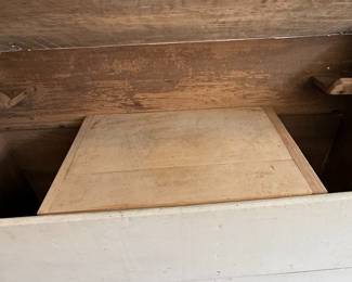 Primitive Wooden Dough Box Chest