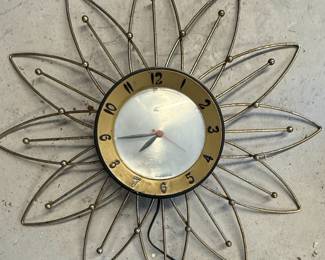 Lux Starburst Wall Clock