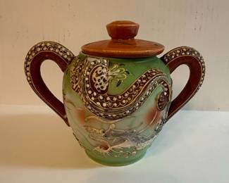 Japanese Dragonware Sugar Bowl