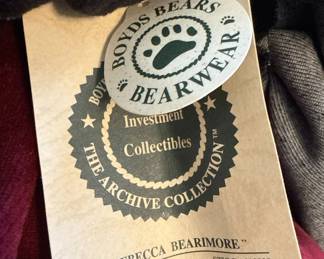 The Boyds Collection Rebecca Bearimore Teddy Bear