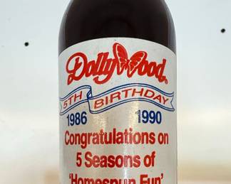Pepsi Longneck Dollywood 5th Birthday Bottle