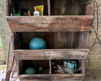 Rustic Reclaimed Wood Crate Style Media Console