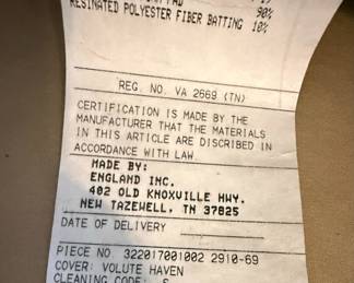 England Furniture Loren Chair