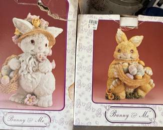 Bunny & Me Easter Bunny Figurines (Set of 2)