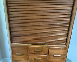 Art Deco Hoosier Style Kitchen Cabinet