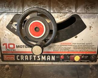 Sears Craftsman 10" Motorized Table Saw