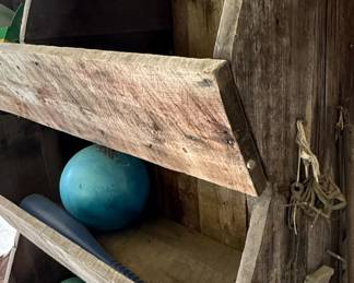 Rustic Reclaimed Wood Crate Style Media Console