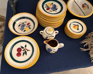 Strangl pottery china. 