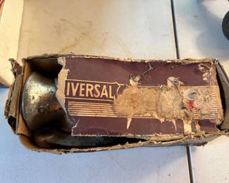 Vintage meat grinder.