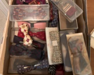 Lots of bow ties. 