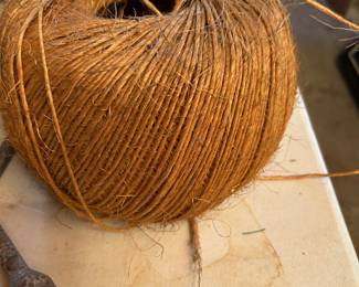 Huge ball of twine.