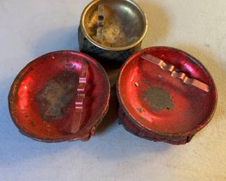 Bean bag aash trays.