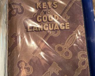 Old school books.