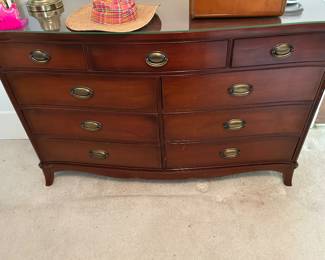 Mahogany dresser. 