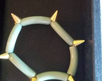 Spiked Lucite Bracelet