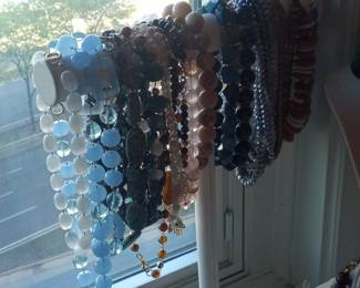 Assorted Beaded Necklaces with Hamsa Hand Charm