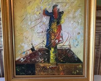 Abstract Figurative Painting