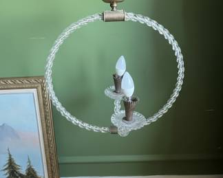Barovier & Toso Murano Glass Chandelier