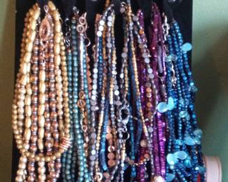 Assorted Beaded Necklaces