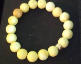 Baltic Amber Butterscotch Bead Bracelet