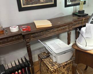 Antique Spanish Colonial Console Table