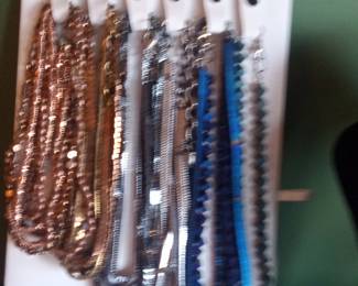 Assorted Beaded and Chain Necklaces