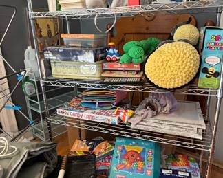 Assorted Children's Games and Craft Kits
