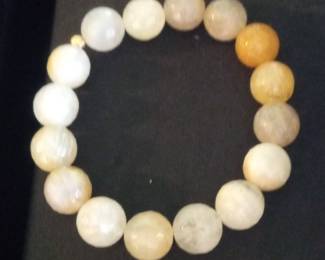 Yellow Moonstone Bracelet