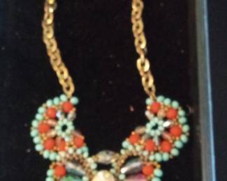 Mickey Mouse Inspired Beaded Statement Necklace