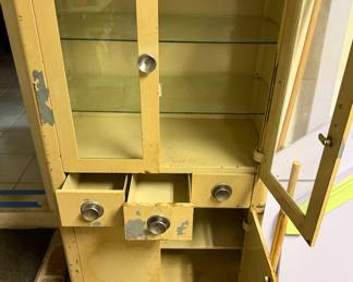 Vintage Medical Cabinet
