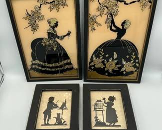 Framed Silhouette Wall Art