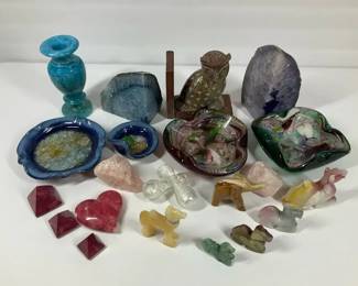 Decorative Stone, Glass Crystal Accent Collection