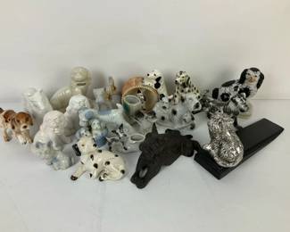 Vintage Dog Figurines and Decorative Dog Collectibles