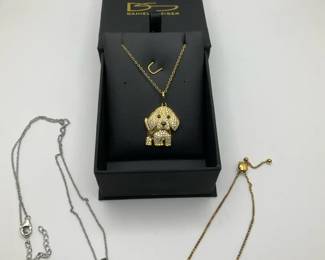 .925 Dog Necklaces And Bracelet