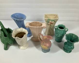 Vintage Ceramic Pottery Vase Collection