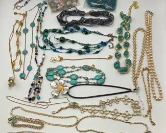 Necklace Collection with Beaded, Turquoise Style Ralph Lauren, Chicos, Victoria Lynn